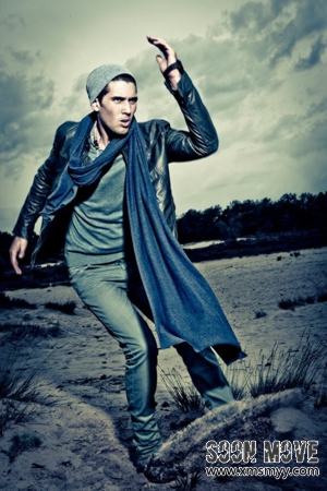 外籍时尚男模特-002